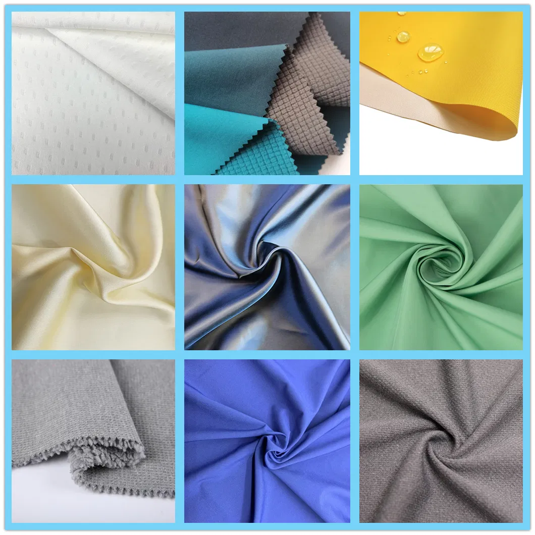 TPU Film Coated High Stretch Poly Pongee Outdoor Functional Waterproof Spandex Knitted Sportwear Uniform Fabric