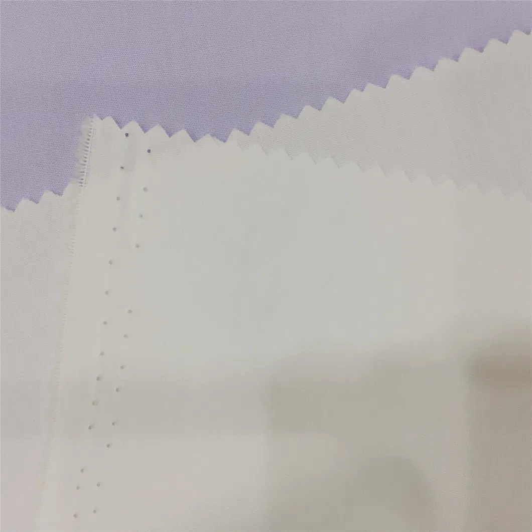 CVC80/20 80cotton 20polyester Combed Yarn 45s 115GSM Poplin Mercerized White Solid Dyed Shirting Clothes Garment Fabric