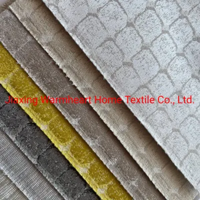 Jacquard Sofa Fabric Upholstery Fabric Decorative Cloth in Stock
